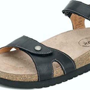 Taos Footwear Women's Luvie Black Sandal 11-11.5 M US